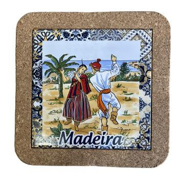 Base de Cortiça 19.5cm - Madeira - BASE M006