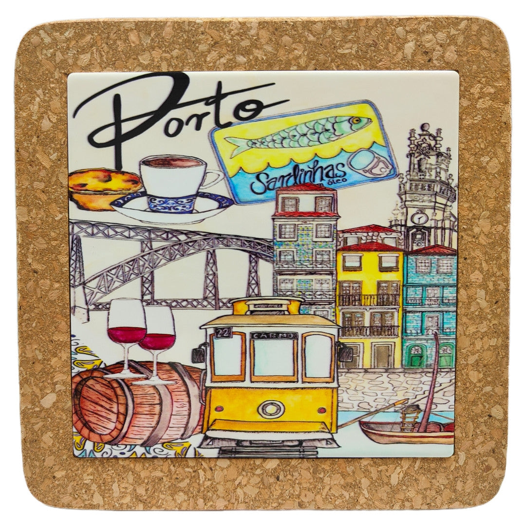 Base de Cortiça 19.5cm - Porto - YX206-23