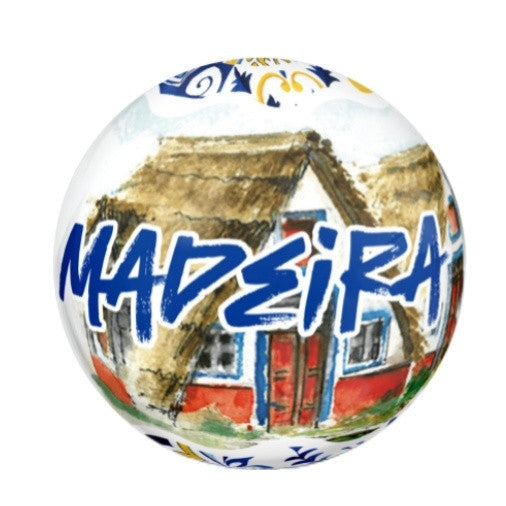 Bola de Plástico 7cm - Madeira - GY9005-50