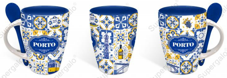 Caneca de Cerâmica 7cm - Porto - GY2002-50