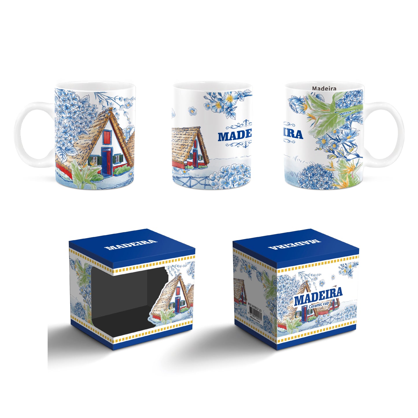 Caneca de Cerâmica - Madeira - GY2017-23