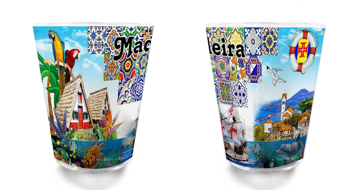 Copo de Shot - Madeira - 24001-19