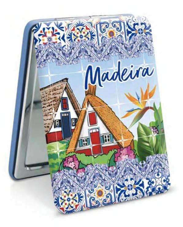 Espelho 9cm - Madeira - GY6005-45