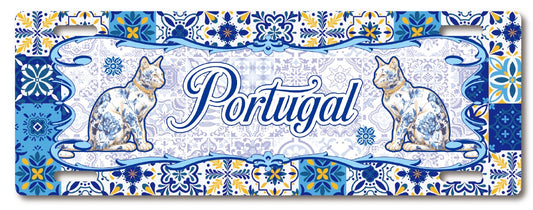 Chapa de Matricula 33cm - GY3001-124 - Portugal