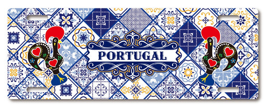 Chapa de Matricula 33cm - GY3001-126 - Portugal