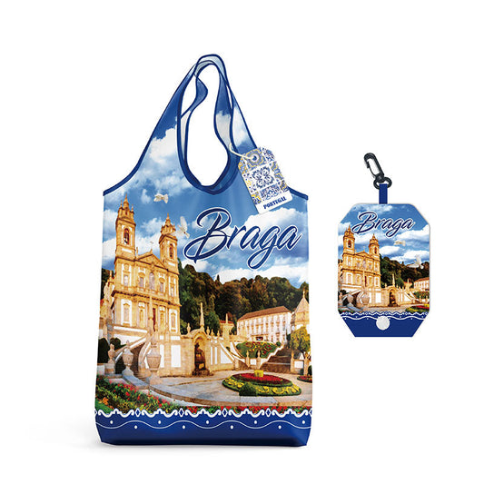 Saco de Compras Dobrável - Braga - GY7004-42