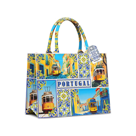 Bolsa Tote Bag 42cm - Portugal - GY7006-7
