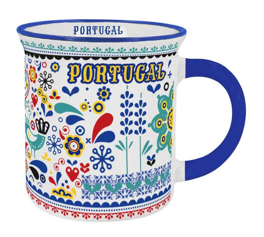 Ceneca em Porcelana - 9,5cm - Portugal HR-004-6