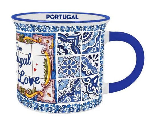 Caneca em Porcelana - 6.5cm - Portugal HR-005-7