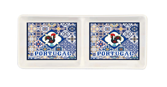 Prato em Porcelana - 15cm - Portugal HR-017-2
