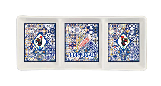 Prato em Porcelana - 19.5cm - Portugal HR-018-1