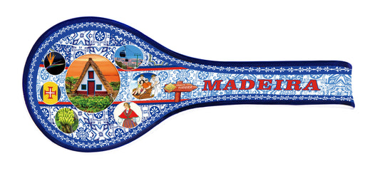 Colher em Porcelana - 26cm - Madeira HR-019-3