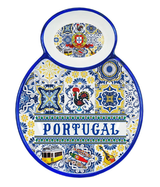 Prato de Azeitonas Porcelana - 15cm - Portugal HR-032-2