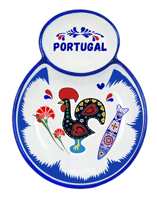 Prato de Azeitonas Porcelana - 15cm - Portugal HR-032-8