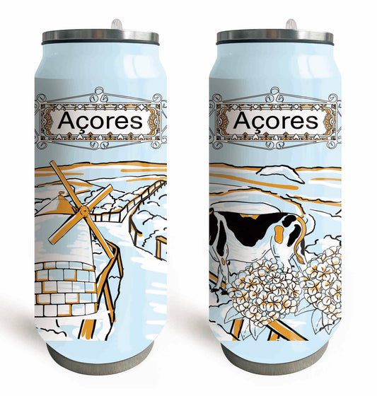 Garrafa em Inox Térmica - 500ml - Açores KJ-37048-11