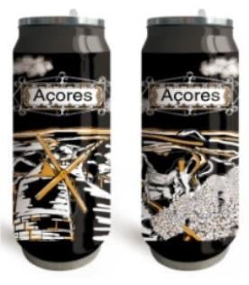 Garrafa em Inox Térmica - 500ml - Açores KJ-37048-12