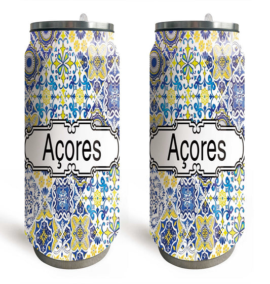 Garrafa em Inox Térmica - 500ml - 05-Acores KJ-37048-35
