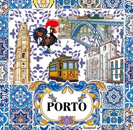Iman em Resina - Galo - Porto KJ-37114