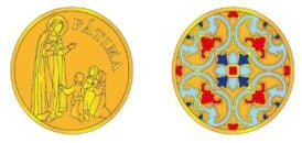 Moeda - 3,5cm - Fatima KJ-37118-12