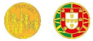 Moeda  - 3,5cm - Portugal KJ-37118-2