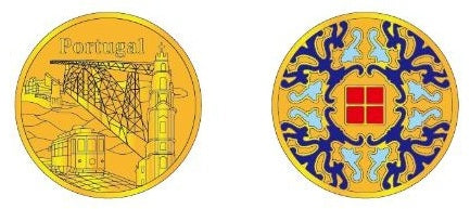 Moeda  - 3,5cm - Portugal KJ-37118-3