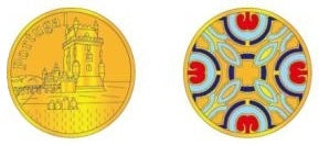 Moeda  - 3,5cm - Portugal KJ-37118-5