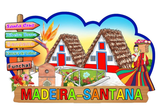 Iman de Resina - PT-LS8610 - Madeira