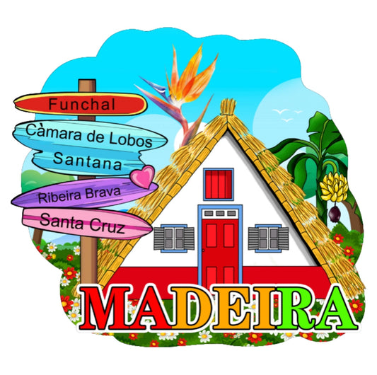 Iman de Resina - PT-LS8612 - Madeira
