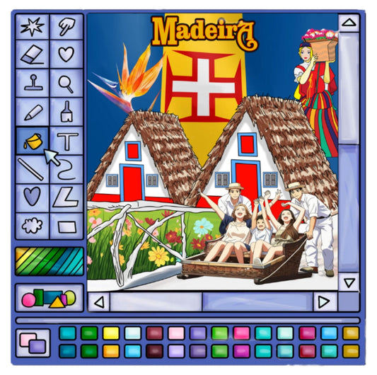 Iman de Resina - PT-LS8616 - Madeira