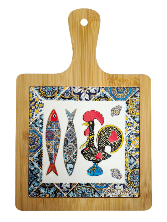 Tábua de Cozinha de Bambu 28x10cm - YX201-47 - Portugal