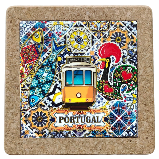 Base de Cortiça 19,5cm - YX206-20 - Portugal