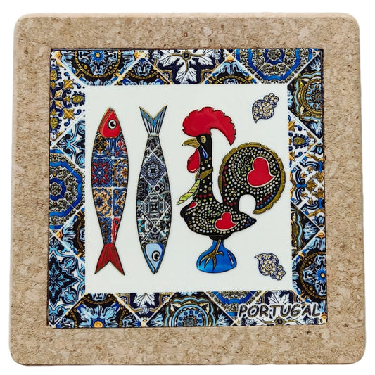Base de Cortiça 19,5cm - YX206-33 - Portugal