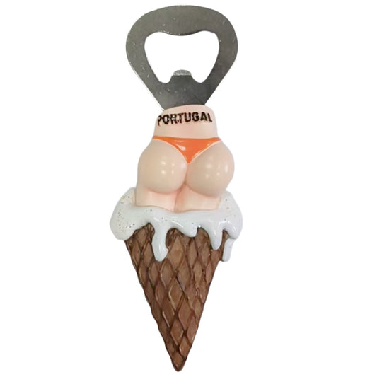 Abre-Garrafas - Iman de Resina - Mulher - Portugal - PT-LS6465