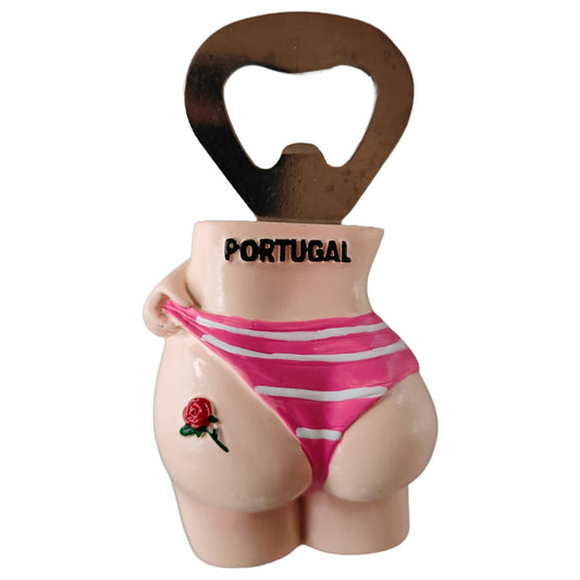 Abre-Garrafas - Iman de Resina - Mulher - Portugal - PT-LS6470