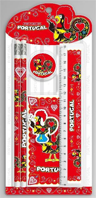 Artigo Papelaria6 em 1 - Portugal - GY1007-2