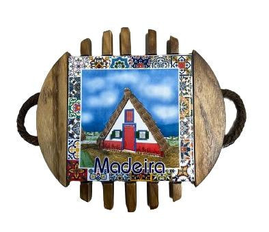 Base Cordas 15cm - Madeira - BASE CORDAS 11