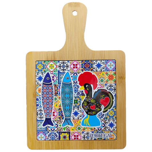 Base de Bambu - Portugal 28*18cm - YX201-17