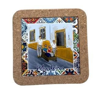 Base de Cortiça 19.5cm - Madeira - BASE M009