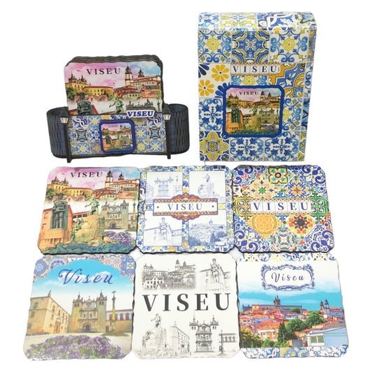 Base em Madeira 6 em 1 10.5cm - Viseu - 26251