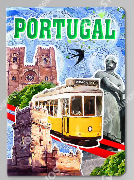 Bloco A5 2 em 1 - Portugal - GY1014-6 A5 2P