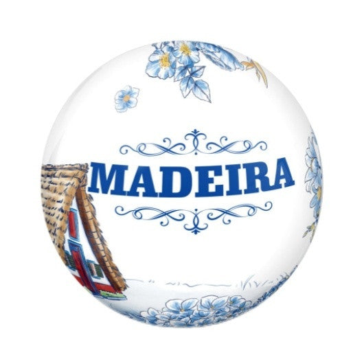 Bola de Plástico 7cm - Madeira - GY9005-51