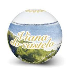 Bola de Plástico 7cm - Viana do Castelo - GY90042