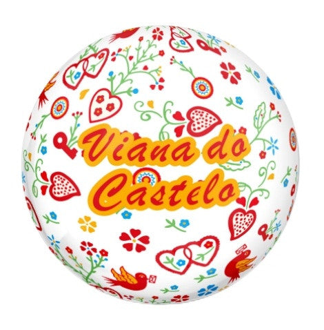 Bola de Plástico 7cm - Viana do Castelo - GY9005-56