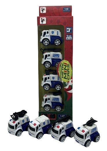 Brinquedo Carro 4em1 7cm - Portugal - HJ744117