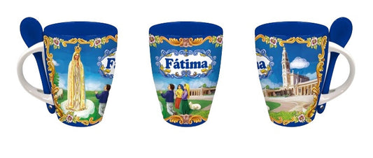 Caneca de Cerâmica 11cm - Fátima - GY2001-14