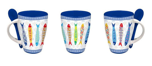 Caneca de Cerâmica 11cm - Portugal - GY2001-2