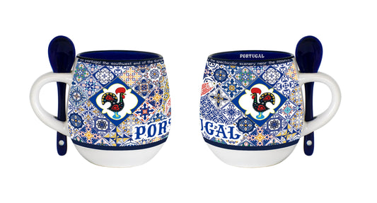 Caneca de Cerâmica 11cm - Portugal - HR-014-2