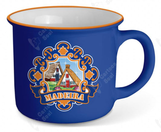 Caneca de Cerâmica 5.5cm - Madeira - GY2010-29