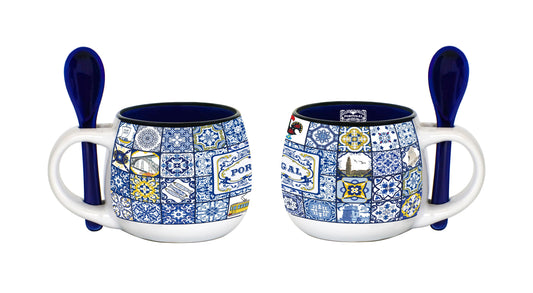 Caneca de Cerâmica 6cm - Portugal - HR-015-1