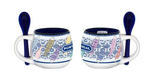 Caneca de Cerâmica 6cm - Portugal - HR-015-5